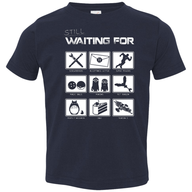 T-Shirts Navy / 2T Still Waiting Part 2 Toddler Premium T-Shirt