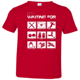 T-Shirts Red / 2T Still Waiting Part 2 Toddler Premium T-Shirt