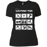 T-Shirts Black / X-Small Still Waiting Part 2 Women's Premium T-Shirt