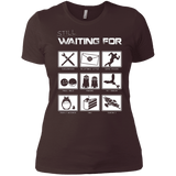 T-Shirts Dark Chocolate / X-Small Still Waiting Part 2 Women's Premium T-Shirt