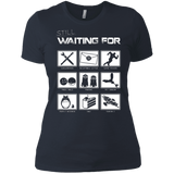 T-Shirts Indigo / X-Small Still Waiting Part 2 Women's Premium T-Shirt