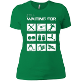 T-Shirts Kelly Green / X-Small Still Waiting Part 2 Women's Premium T-Shirt