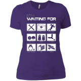 T-Shirts Purple / X-Small Still Waiting Part 2 Women's Premium T-Shirt