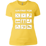 T-Shirts Vibrant Yellow / X-Small Still Waiting Part 2 Women's Premium T-Shirt