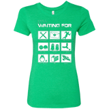 T-Shirts Envy / Small Still Waiting Part 2 Women's Triblend T-Shirt
