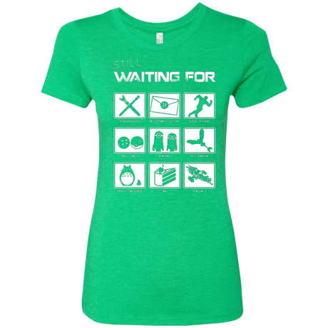 T-Shirts Envy / Small Still Waiting Part 2 Women's Triblend T-Shirt