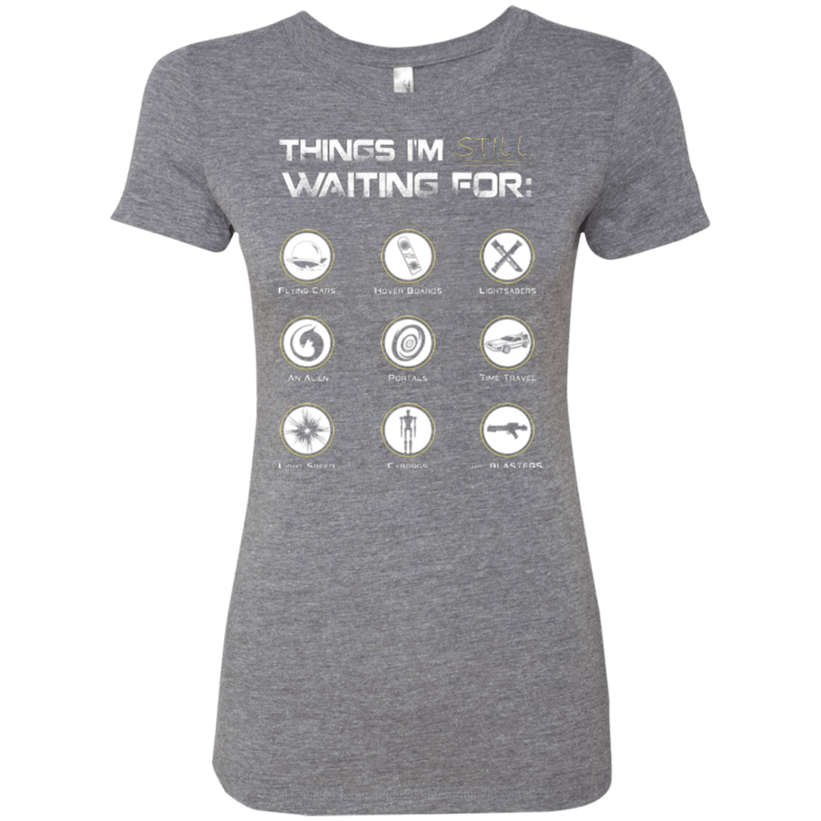 T-Shirts Premium Heather / Small Still Waiting Women's Triblend T-Shirt