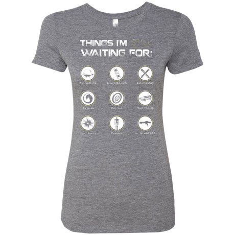 T-Shirts Premium Heather / Small Still Waiting Women's Triblend T-Shirt