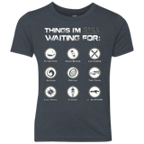 T-Shirts Vintage Navy / YXS Still Waiting Youth Triblend T-Shirt