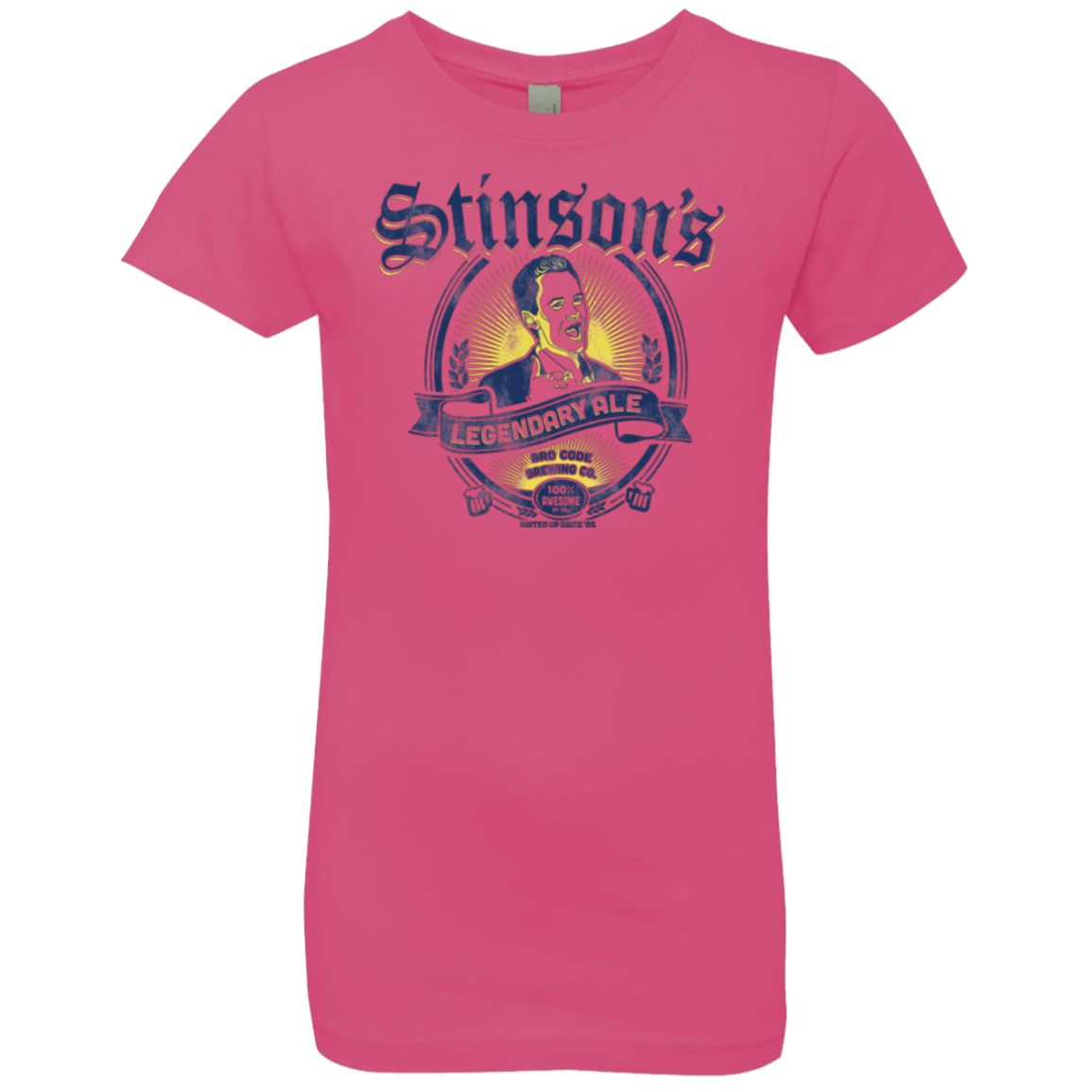 T-Shirts Hot Pink / YXS Stinsons Legendary Ale Girls Premium T-Shirt