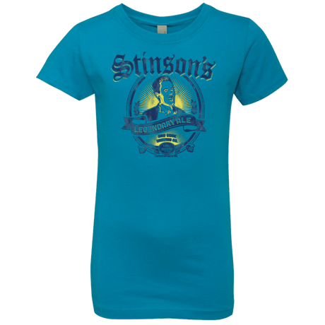 T-Shirts Turquoise / YXS Stinsons Legendary Ale Girls Premium T-Shirt
