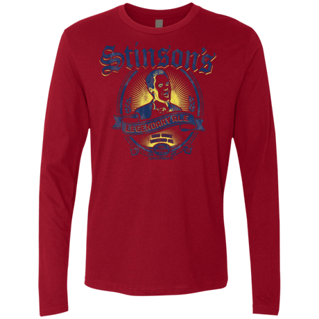 T-Shirts Cardinal / Small Stinsons Legendary Ale Men's Premium Long Sleeve