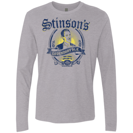 T-Shirts Heather Grey / Small Stinsons Legendary Ale Men's Premium Long Sleeve
