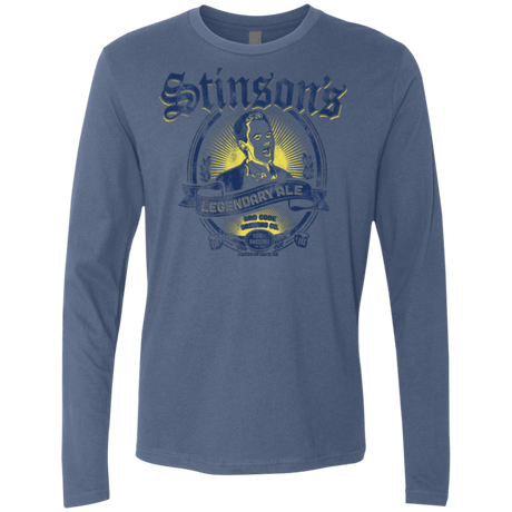 T-Shirts Indigo / Small Stinsons Legendary Ale Men's Premium Long Sleeve