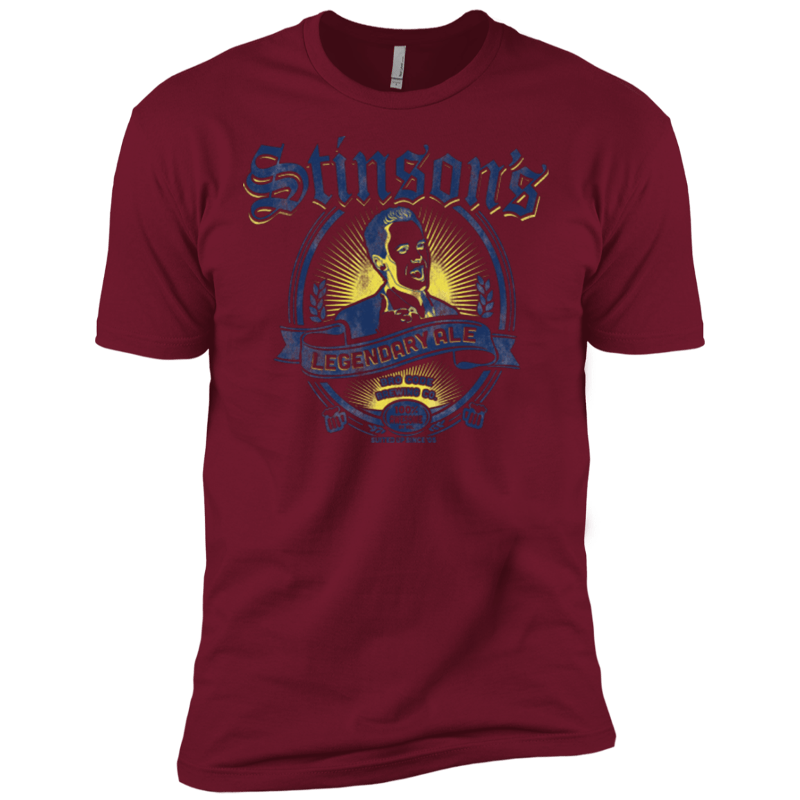 T-Shirts Cardinal / X-Small Stinsons Legendary Ale Men's Premium T-Shirt