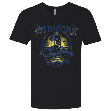 T-Shirts Black / X-Small Stinsons Legendary Ale Men's Premium V-Neck