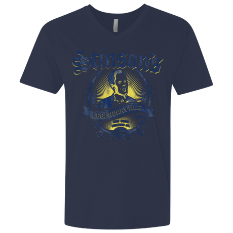 T-Shirts Midnight Navy / X-Small Stinsons Legendary Ale Men's Premium V-Neck
