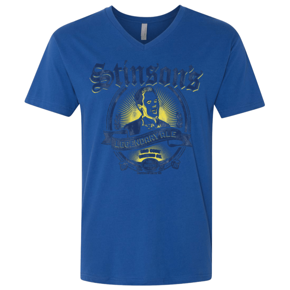 T-Shirts Royal / X-Small Stinsons Legendary Ale Men's Premium V-Neck