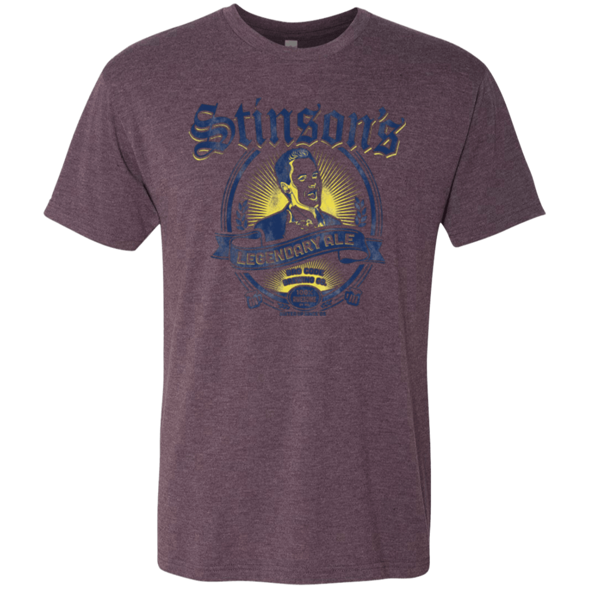 T-Shirts Vintage Purple / Small Stinsons Legendary Ale Men's Triblend T-Shirt
