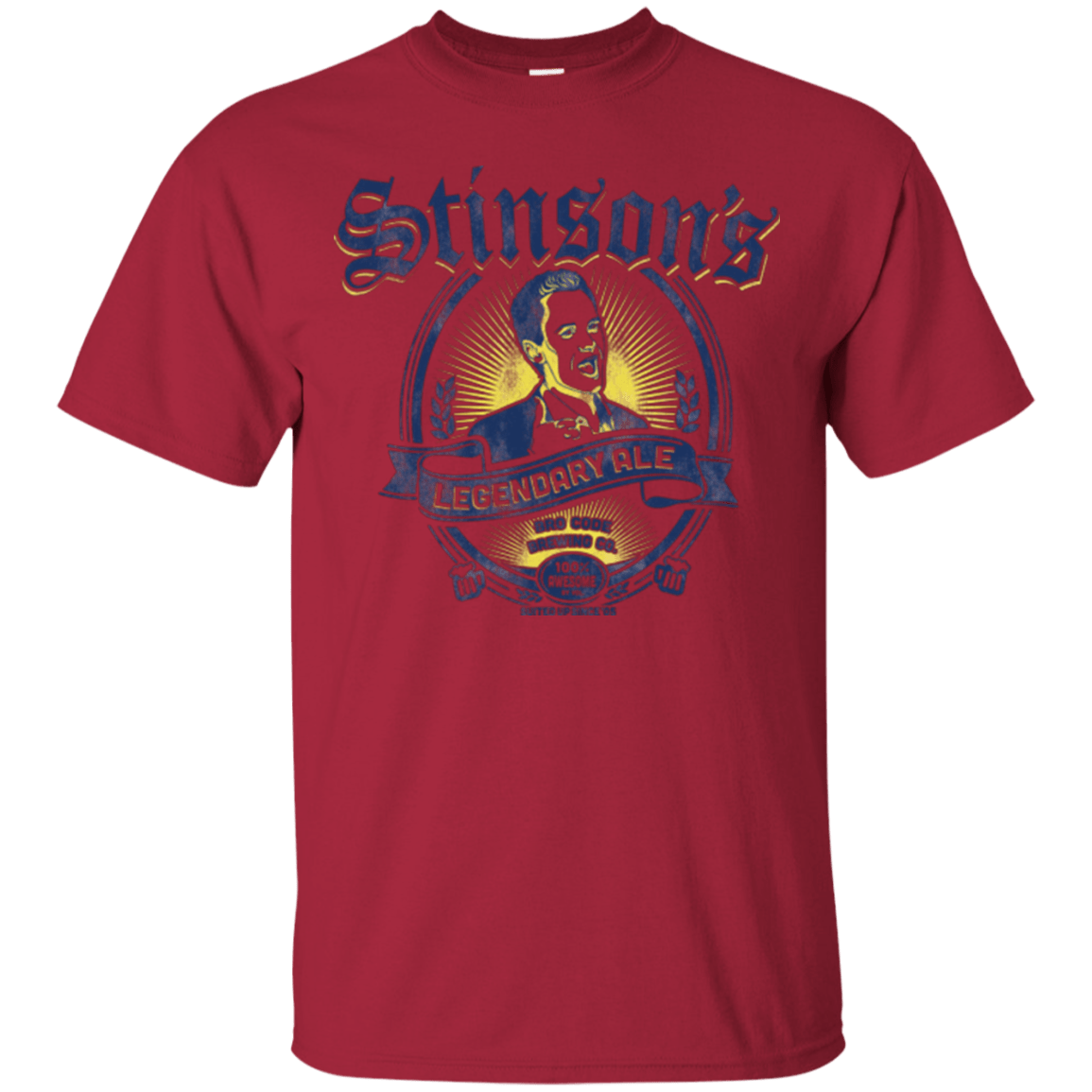 T-Shirts Cardinal / Small Stinsons Legendary Ale T-Shirt