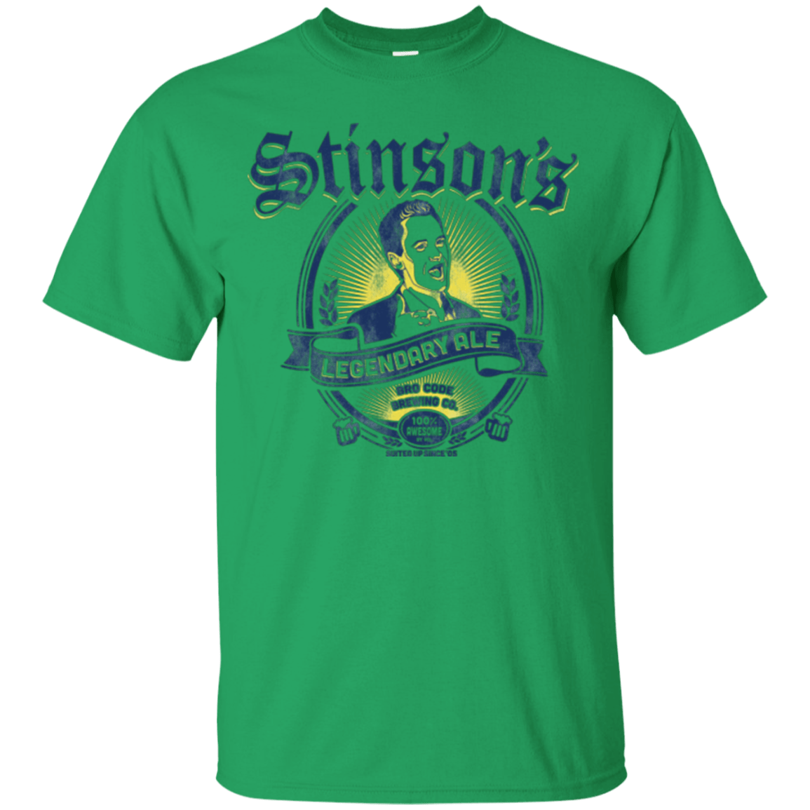 T-Shirts Irish Green / Small Stinsons Legendary Ale T-Shirt