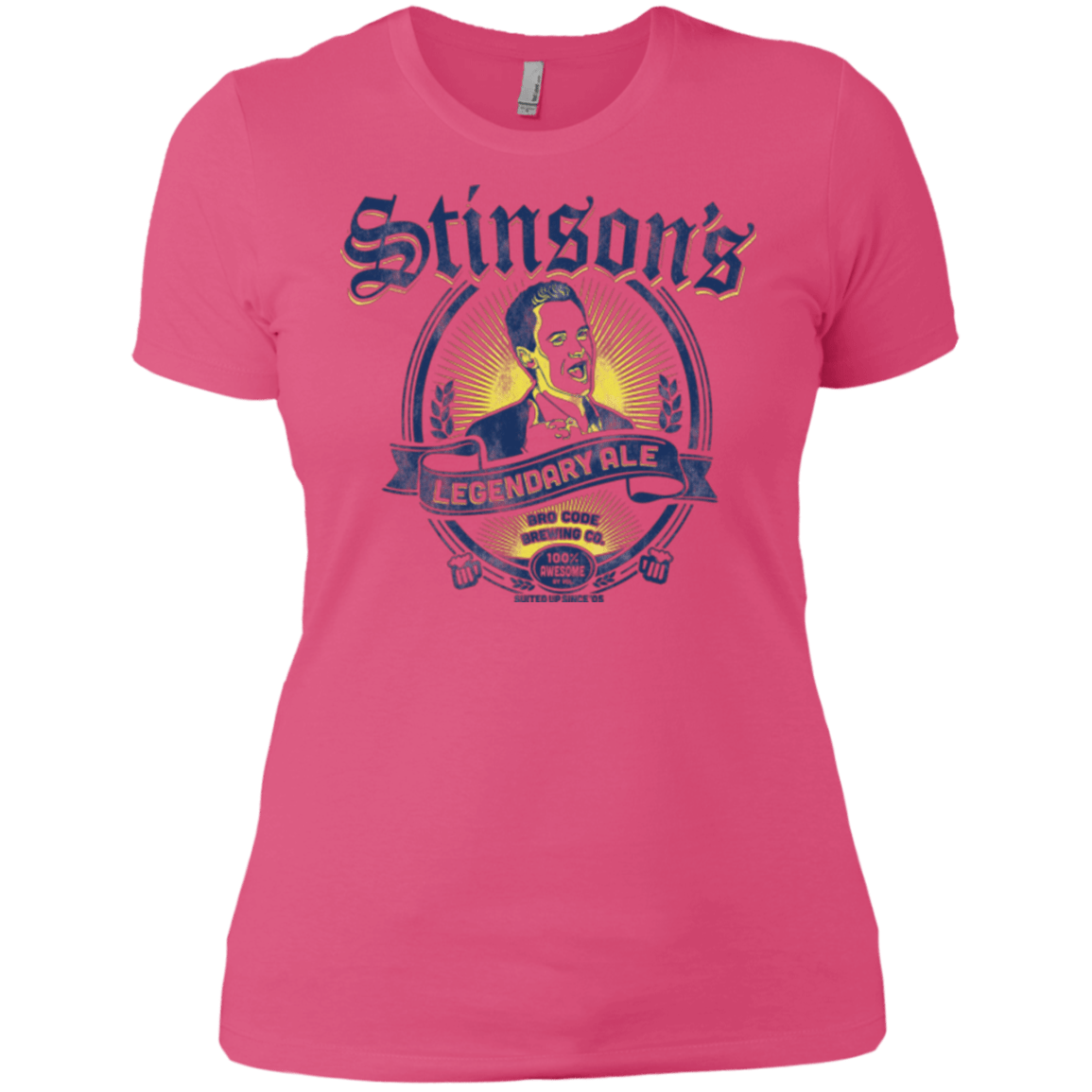 T-Shirts Hot Pink / X-Small Stinsons Legendary Ale Women's Premium T-Shirt