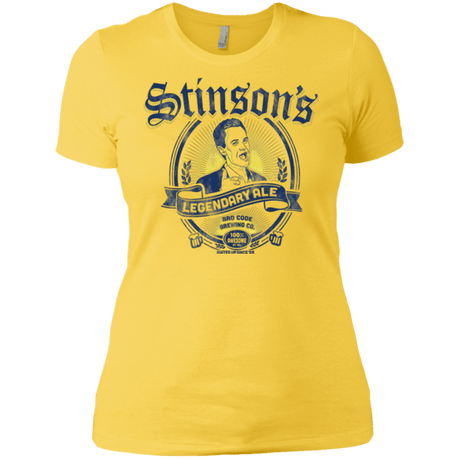 T-Shirts Vibrant Yellow / X-Small Stinsons Legendary Ale Women's Premium T-Shirt