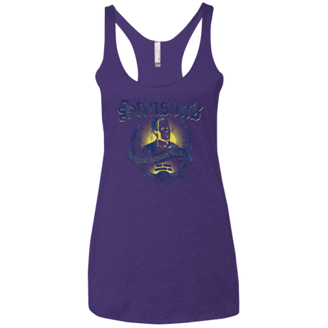 T-Shirts Purple / X-Small Stinsons Legendary Ale Women's Triblend Racerback Tank