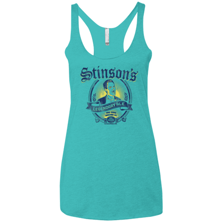 T-Shirts Tahiti Blue / X-Small Stinsons Legendary Ale Women's Triblend Racerback Tank