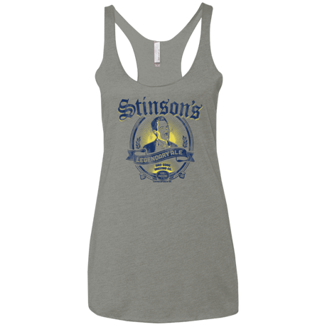 T-Shirts Venetian Grey / X-Small Stinsons Legendary Ale Women's Triblend Racerback Tank