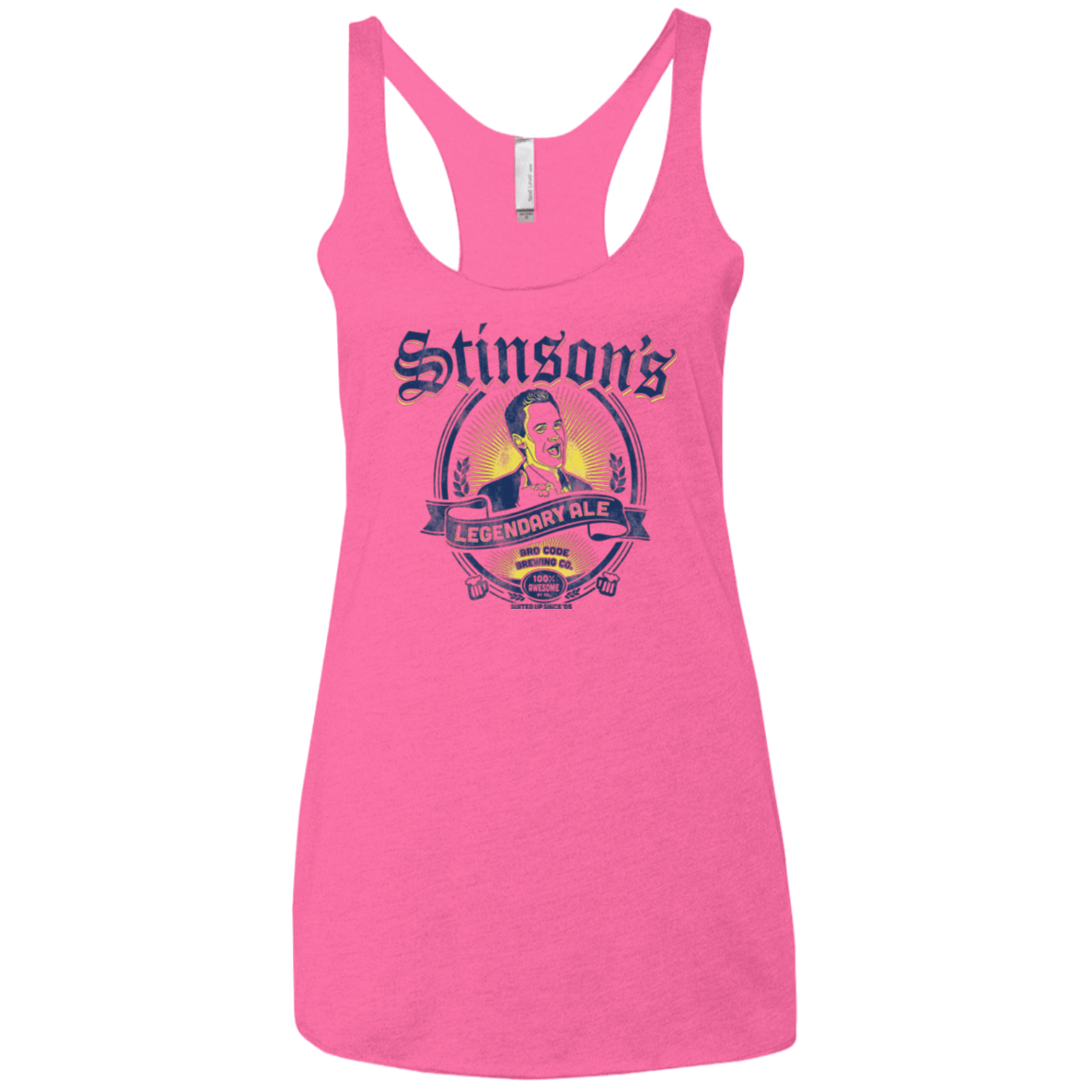 T-Shirts Vintage Pink / X-Small Stinsons Legendary Ale Women's Triblend Racerback Tank