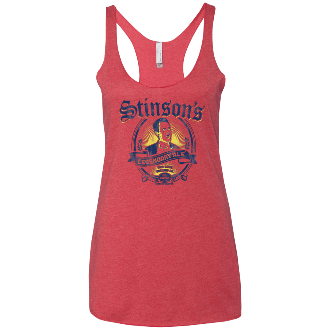 T-Shirts Vintage Red / X-Small Stinsons Legendary Ale Women's Triblend Racerback Tank