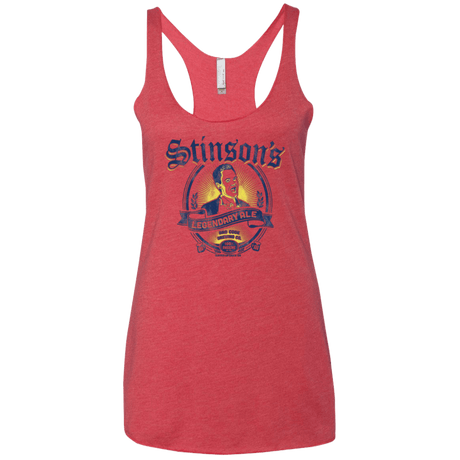 T-Shirts Vintage Red / X-Small Stinsons Legendary Ale Women's Triblend Racerback Tank