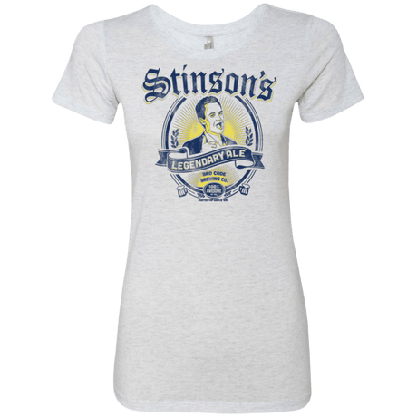 T-Shirts Heather White / Small Stinsons Legendary Ale Women's Triblend T-Shirt