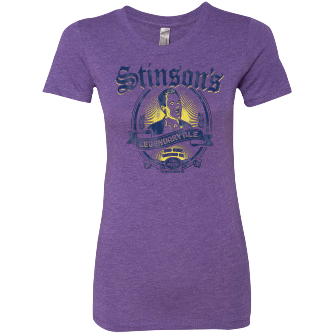 T-Shirts Purple Rush / Small Stinsons Legendary Ale Women's Triblend T-Shirt