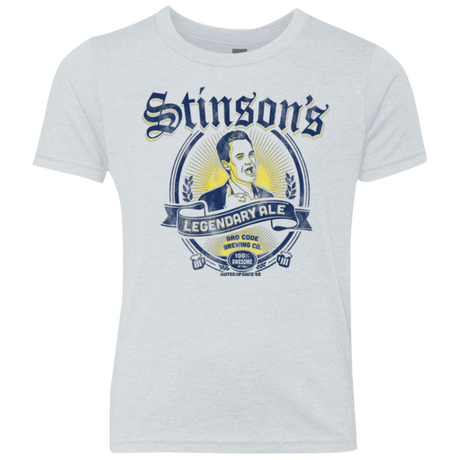 T-Shirts Heather White / YXS Stinsons Legendary Ale Youth Triblend T-Shirt