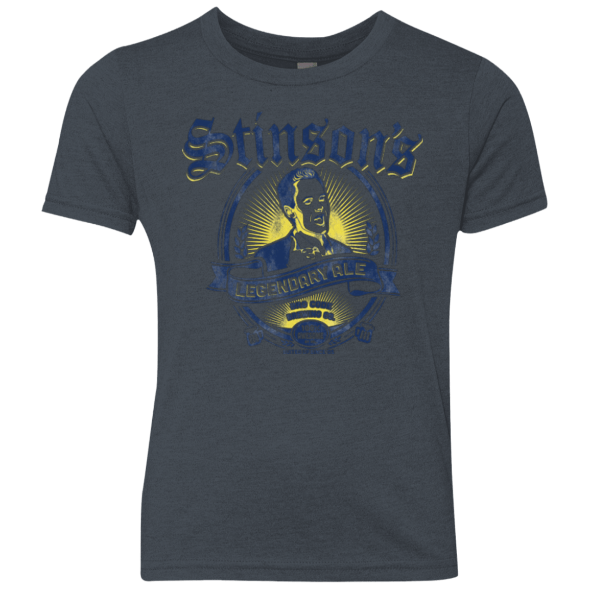 T-Shirts Vintage Navy / YXS Stinsons Legendary Ale Youth Triblend T-Shirt