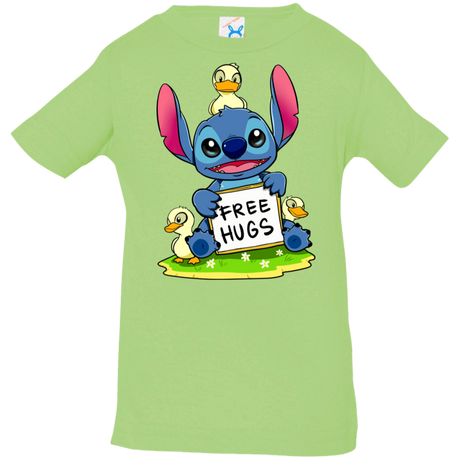 T-Shirts Key Lime / 6 Months Stitch Hug Infant Premium T-Shirt
