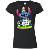 T-Shirts Black / S Stitch Hug Junior Slimmer-Fit T-Shirt