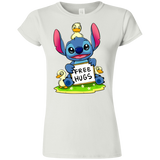 T-Shirts White / S Stitch Hug Junior Slimmer-Fit T-Shirt