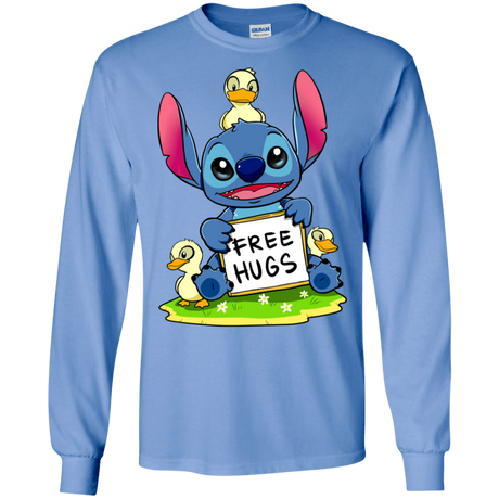 T-Shirts Carolina Blue / S Stitch Hug Men's Long Sleeve T-Shirt