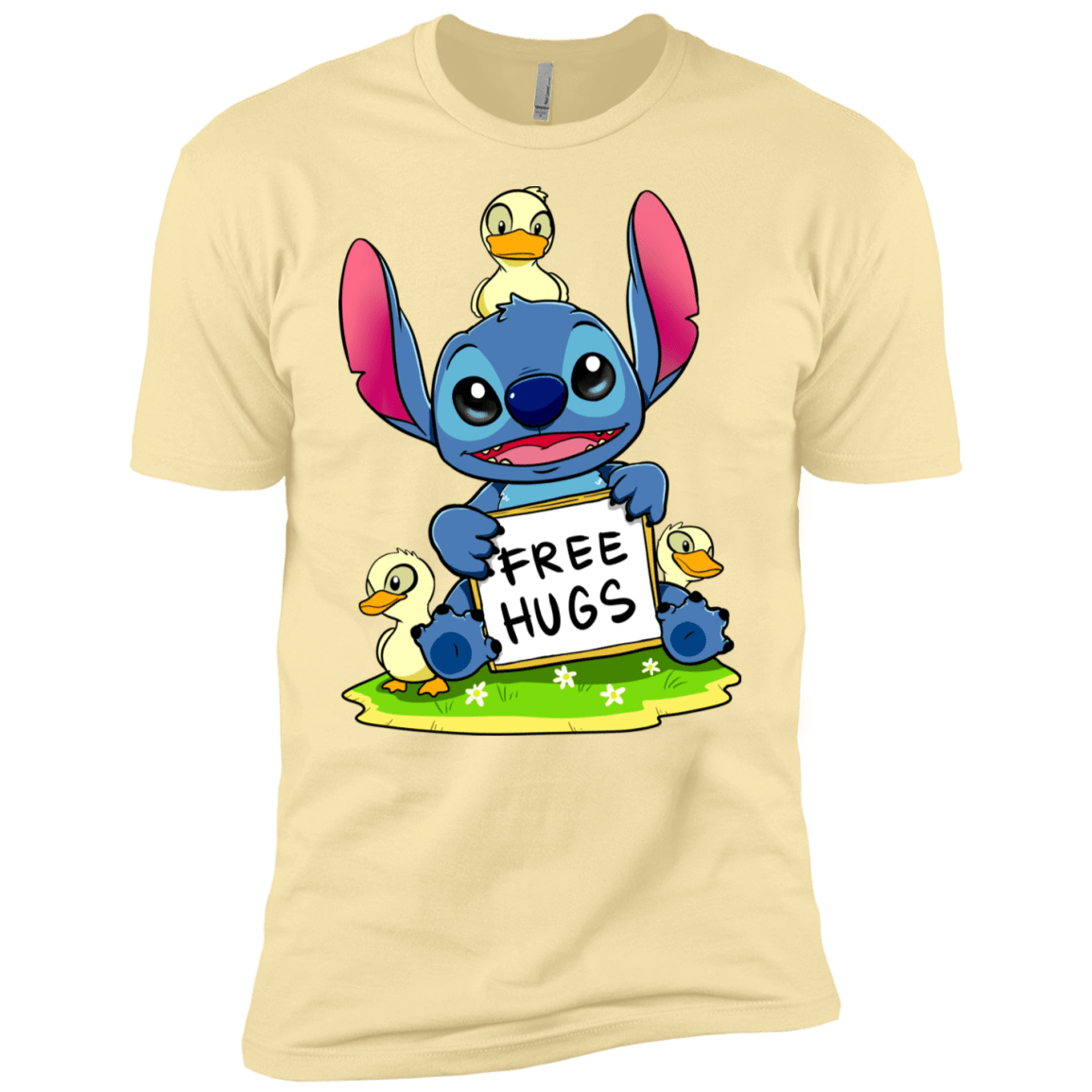 T-Shirts Banana Cream / X-Small Stitch Hug Men's Premium T-Shirt