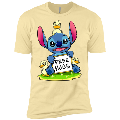 T-Shirts Banana Cream / X-Small Stitch Hug Men's Premium T-Shirt