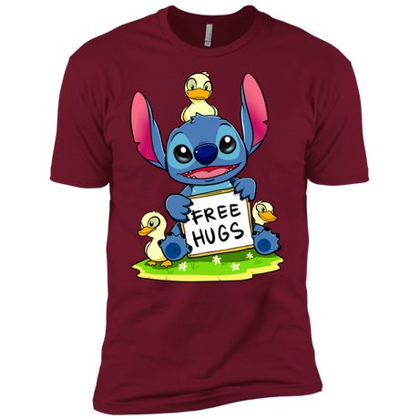 T-Shirts Cardinal / X-Small Stitch Hug Men's Premium T-Shirt