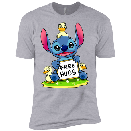 T-Shirts Heather Grey / X-Small Stitch Hug Men's Premium T-Shirt