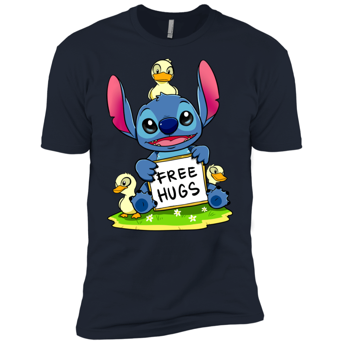 T-Shirts Midnight Navy / X-Small Stitch Hug Men's Premium T-Shirt