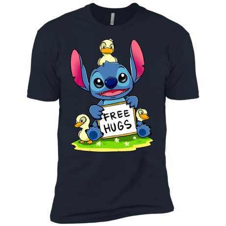 T-Shirts Midnight Navy / X-Small Stitch Hug Men's Premium T-Shirt