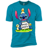 T-Shirts Turquoise / X-Small Stitch Hug Men's Premium T-Shirt
