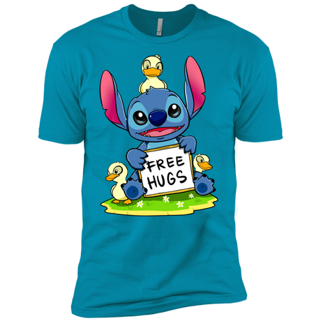 T-Shirts Turquoise / X-Small Stitch Hug Men's Premium T-Shirt