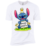 T-Shirts White / X-Small Stitch Hug Men's Premium T-Shirt
